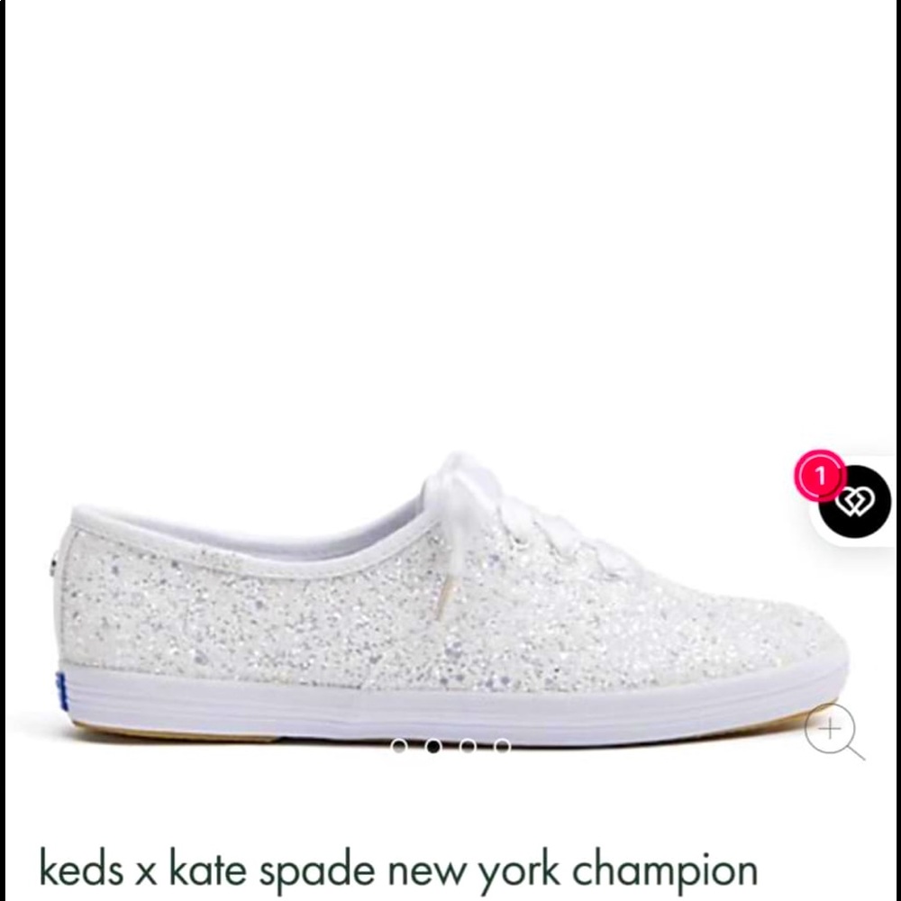 Keds x Kate Spade glitter sneaker